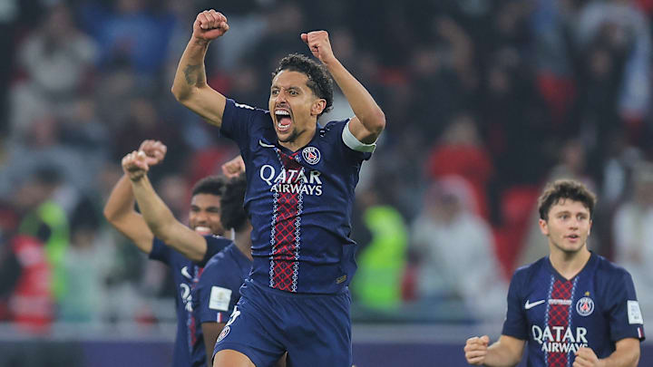 Marquinhos va soulever son sixième trophée de l'année avec le PSG. Marquinhos va soulever son sixième trophée de l'année avec le PSG.