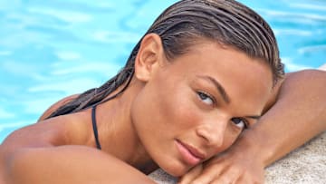 Anna Hall was photographed by Ben Horton at The Boca Raton in Boca Raton, Fla. 