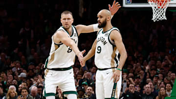 Boston Celtics, Kristaps Porzingis, Derrick White, Kristaps Porzingis injury