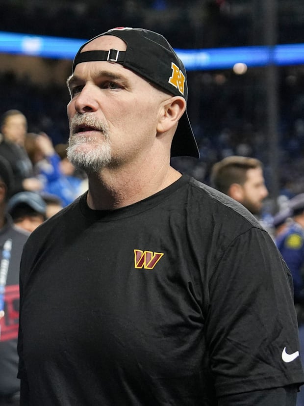 Washington Commanders head coach Dan Quinn.