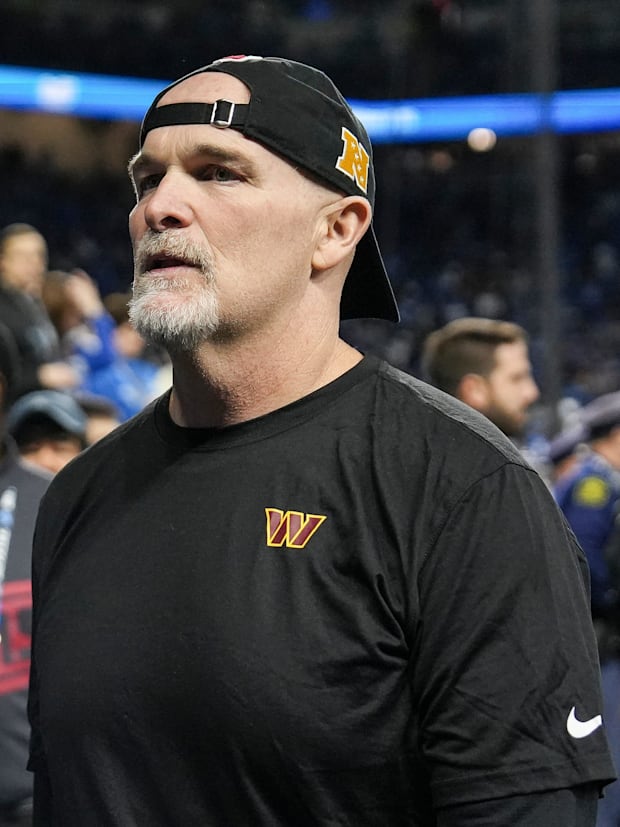 Washington Commanders head coach Dan Quinn.