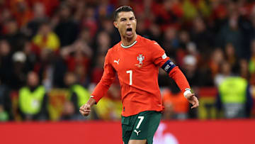 Ronaldo marcó ante España en la Nations League 