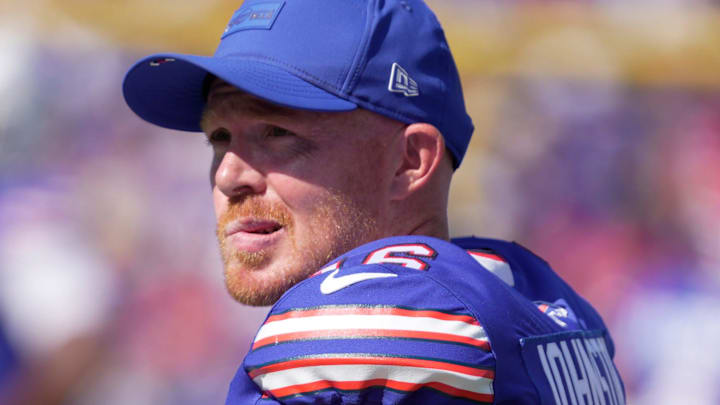 Buffalo Bills punter Cameron Johnston