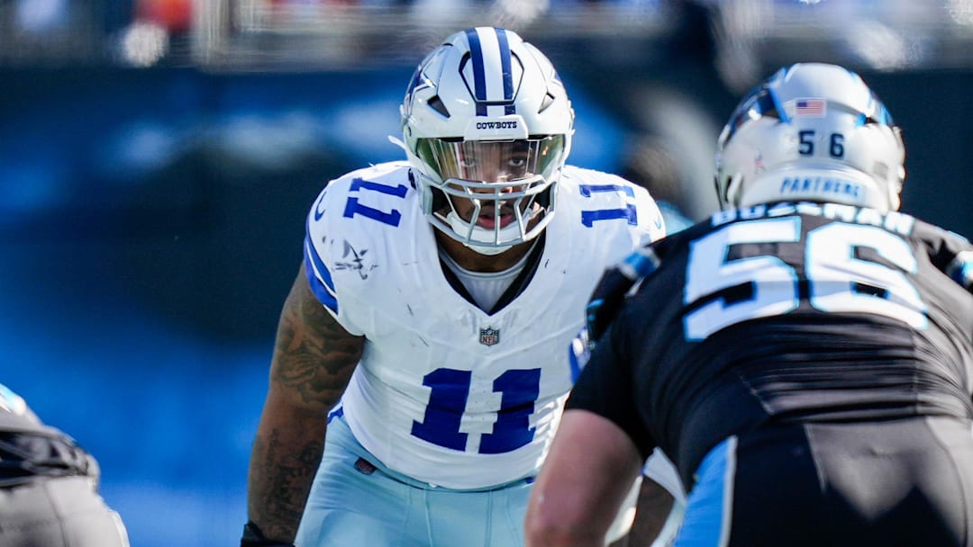 Dallas Cowboys All-Pro edge rusher Micah Parsons likes what he sees in the Atlanta Falcons this year. Dallas Cowboys All-Pro edge rusher Micah Parsons likes what he sees in the Atlanta Falcons this year.