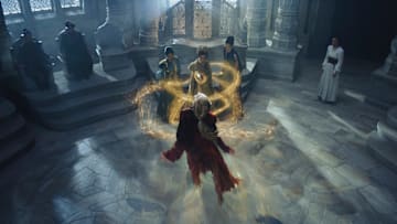 Liandrin (Kate Fleetwood) in The Wheel of Time season 3 