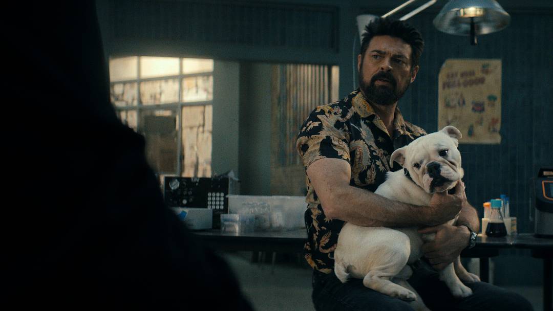 Karl Urban (Billy Butcher) in The Boys Season 5. Courtesy Of Prime