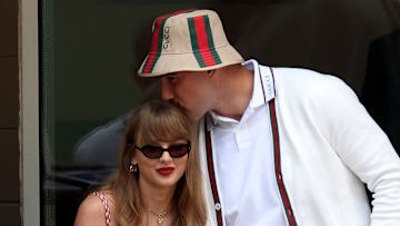 Taylor Swift and Travis Kelce