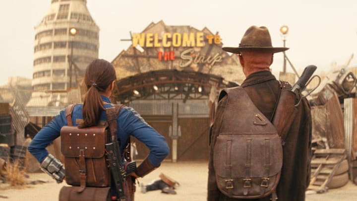 Ella Purnell (Lucy MacLean), Walton Goggins (The Ghoul) in FALLOUT SEASON 2
Courtesy of Prime © Amazon Content Services LLC