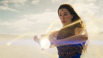 Moiraine Damodred (Rosamund Pike) in The Wheel of Time season 3.