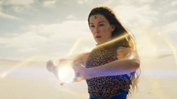 Moiraine Damodred (Rosamund Pike) in The Wheel of Time season 3.