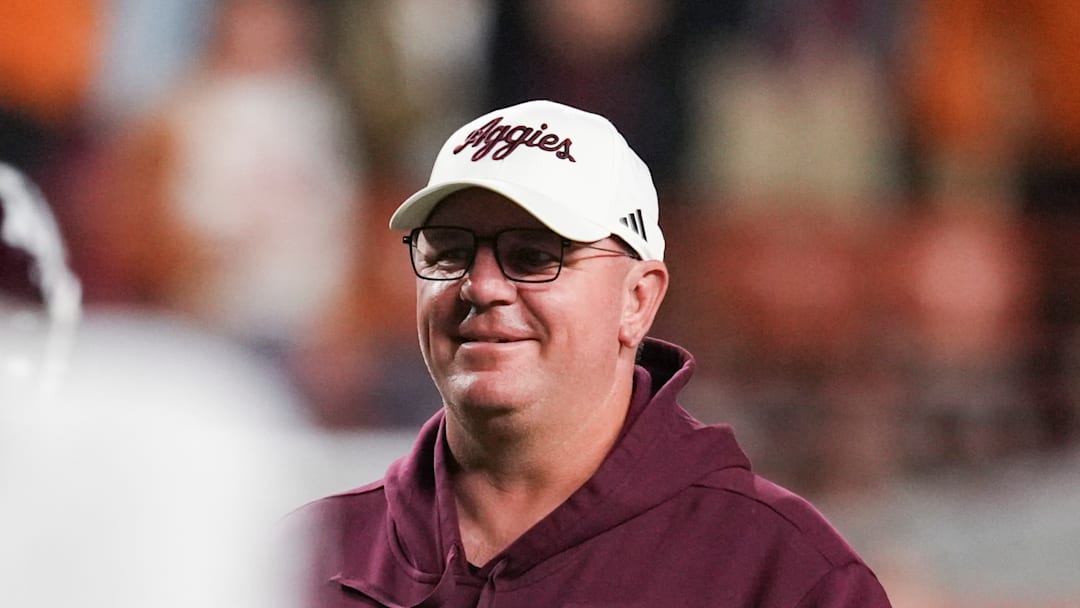 College Football - Texas A&M vs Texas head coach