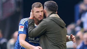 Dzeko wird ausgewechselt