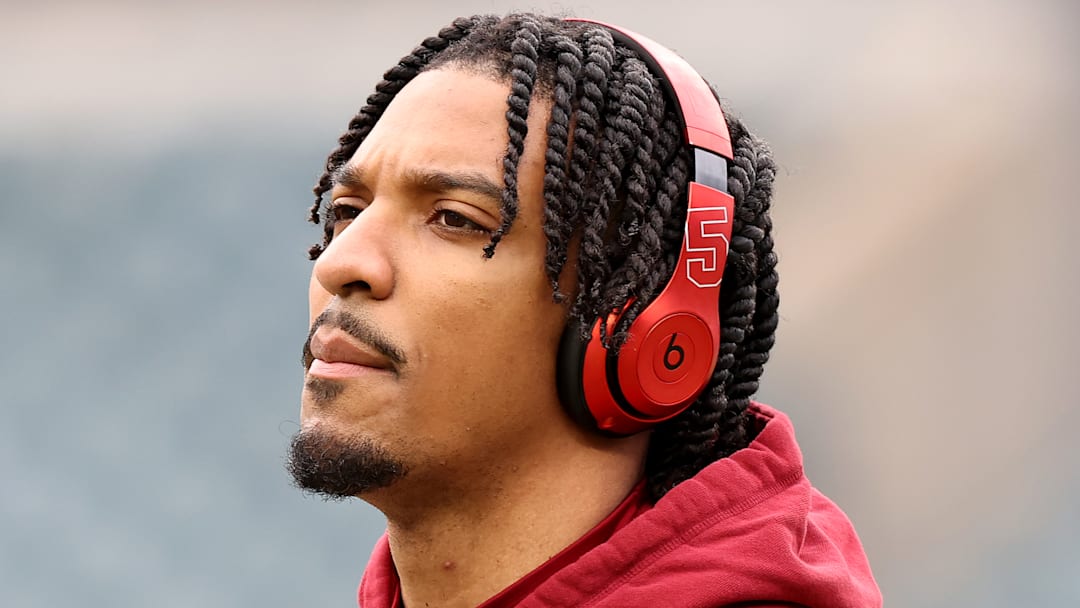 Washington Commanders quarterback Jayden Daniels Washington Commanders quarterback Jayden Daniels