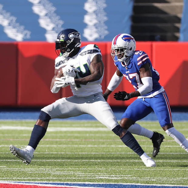 DK Metcalf catch