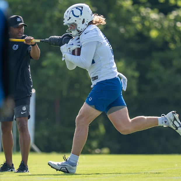 Indianapolis Colts tight end Tyler Warren