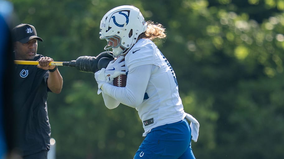 Indianapolis Colts tight end Tyler Warren