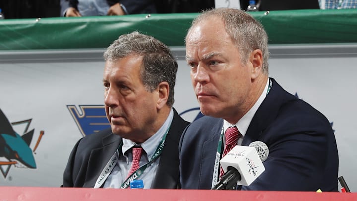 Dick Patrick, Brian MacLellan, Washington Capitals