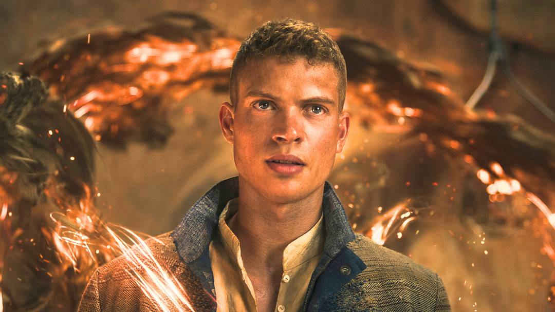 Josha Stradowski (Rand al’Thor) in The Wheel of Time season 3 finale. Image: Prime Video. Josha Stradowski (Rand al’Thor) in The Wheel of Time season 3 finale. Image: Prime Video.