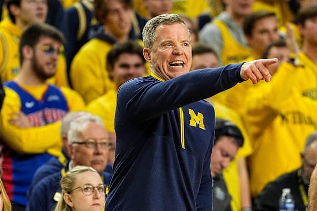 Michigan Wolverines men's basketball head coach Dusty May