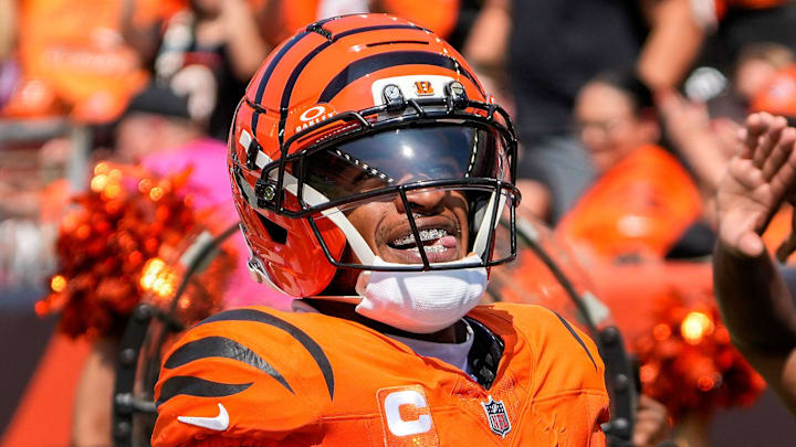 Bengals receiver Ja'Marr Chase wants to annoy Justin Jefferson in the matchup vs. the Vikings. Bengals receiver Ja'Marr Chase wants to annoy Justin Jefferson in the matchup vs. the Vikings.