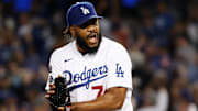 Kenley Jansen registró 38 juegos salvados con los Dodgers en 2021