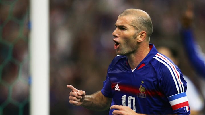 French midfielder and captain Zinedine Z