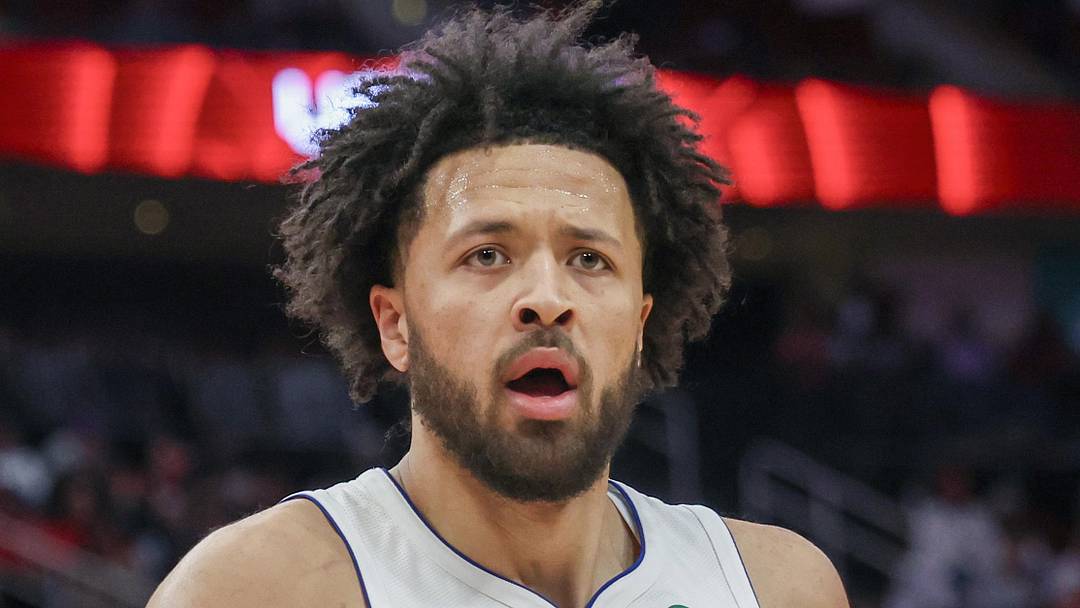 Jan 20, 2025; Houston, Texas, USA; Detroit Pistons guard Cade Cunningham (2) reacts to a call while playing against the Houston Rockets  in the second quarter at Toyota Center. Mandatory Credit: Thomas Shea-Imagn Images