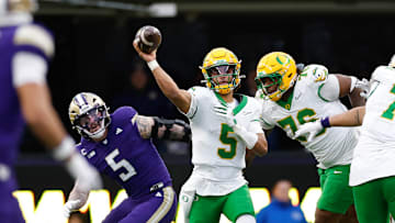 What makes Dante Moore the top player in the 2026 NFL Draft