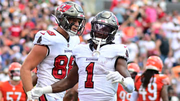 Tampa Bay Buccaneers running back Rachaad White picked Cade Otton as a player who could be a sleeper on offense this season.