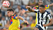 Anthony Martial (right) and Monterrey look to dispatch Club América in the quarterfinals.