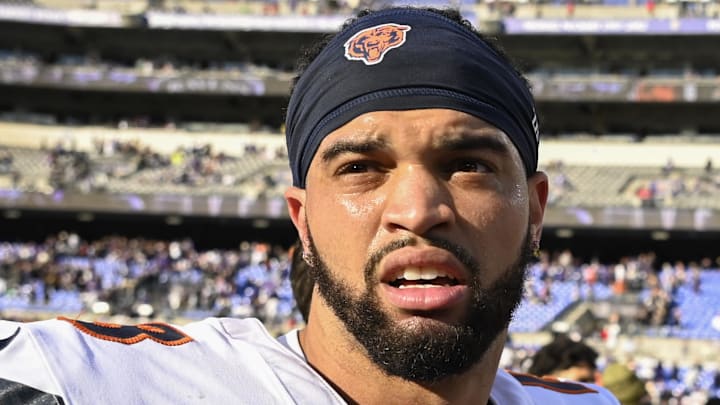 Chicago Bears quarterback Caleb Williams