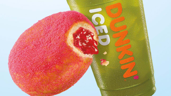 Dunkin adds Kiwi Watermelon Refresher and Watermelon Burst Donut