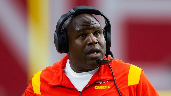Kansas City Chiefs offensive coordinator Eric Bieniemy
