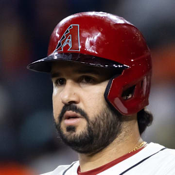 Arizona Diamondbacks designated hitter Eugenio Suarez gets ready to hit against the Houston Astros on July 22 at Chase Field.
