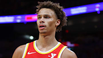 Dyson Daniels #5 of Atlanta Hawks