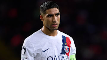 Achraf Hakimi a brillé avec le PSG face au Barça. Achraf Hakimi a brillé avec le PSG face au Barça.