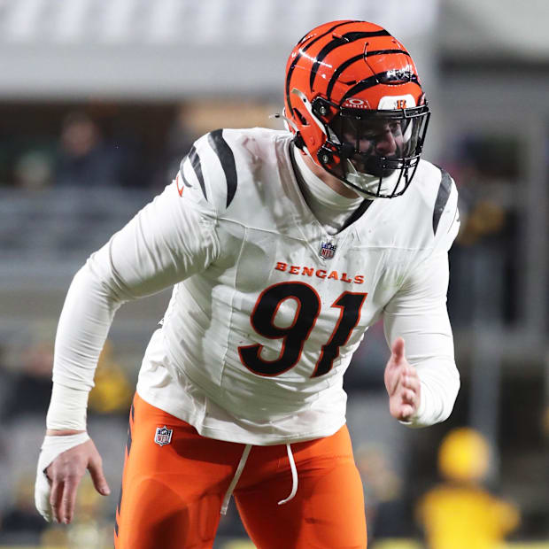Cincinnati Bengals defensive end Trey Hendrickson