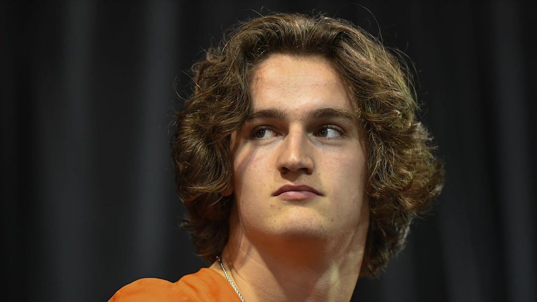 Clemson defensive end Will Heldt during the Clemson Club football National Signing Day