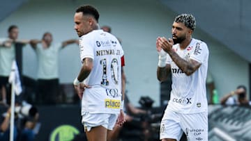 Gabigol é o artilheiro do Santos em 2026