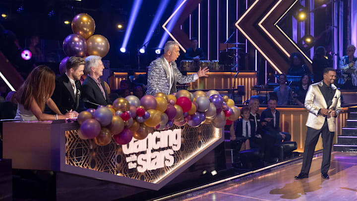 DEREK HOUGH, TOM BERGERON, BRUNO TONIOLI, ALFONSO RIBEIRO