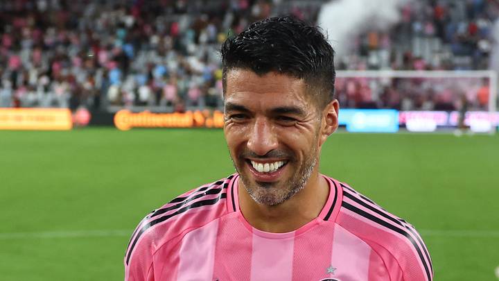 Luis Suárez earned Man of the Match honors after scoring three goals in Inter Miami's 6-4 win Sunday against the Philadelphia Union.