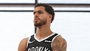 Sep 23, 2025; Brooklyn, NY, USA;  Brooklyn Nets forward Michael Porter Jr. (17) at Media Day. Mandatory Credit: Wendell Cruz-Imagn Images