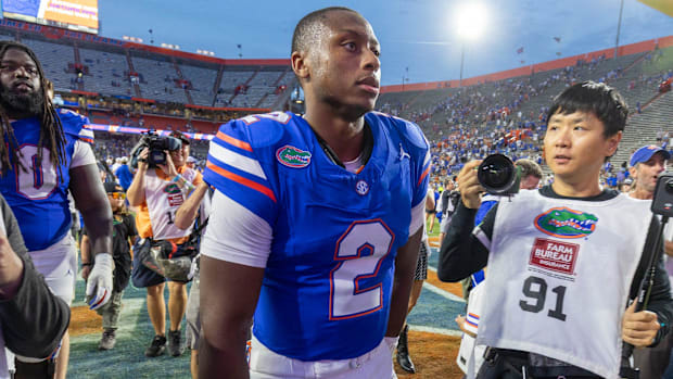 Florida Gators quarterback DJ Lagway