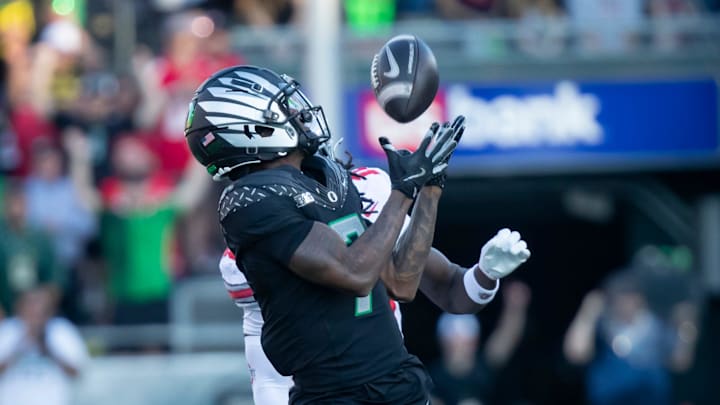 Evan Stewart appeared to grab a phantom touchdown Saturday.