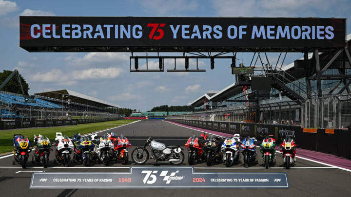 MotoGP 75th Anniversary at Silverstone