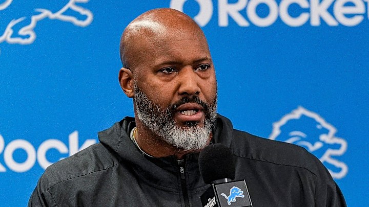 Detroit Lions general manager Brad Holmes