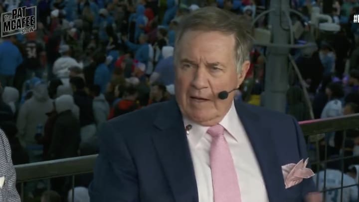Bill belichick is breaking down the 2024 NFL Draft on the Pat McAfee Show. Bill belichick is breaking down the 2024 NFL Draft on the Pat McAfee Show.