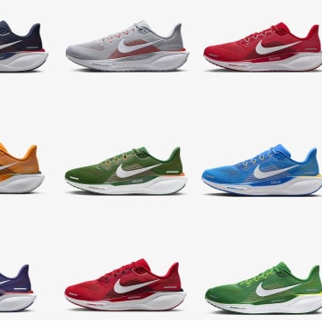 The Nike Pegasus 41 "NCAA" pack.