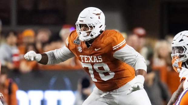Texas Longhorns offensive lineman Kelvin Banks Jr.