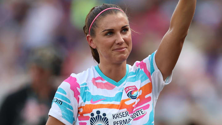 Alex Morgan retired on Sept. 8 from professional soccer